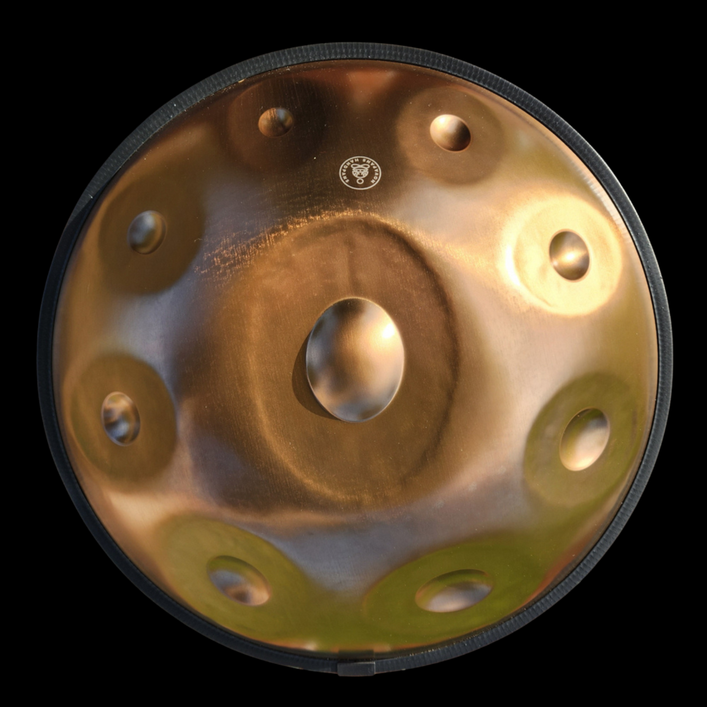 9/10/12 Notes Steel Handpans In D Kurd Minor,440hz Handpan Drums Instrument Voor Professionele Audioproductie Handpan,56cm,Goud (Color : 10 Notes 9/10/12 Notes Steel Handpans In D Kurd Minor,440hz Handpan Drums Instrument Voor Professionele Audioproductie Handpan,56cm,Goud (Color : 10 Notes